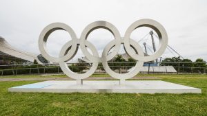 cerchi olimpici in pietra