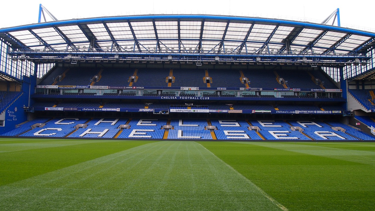 Interno stadio Chelsea