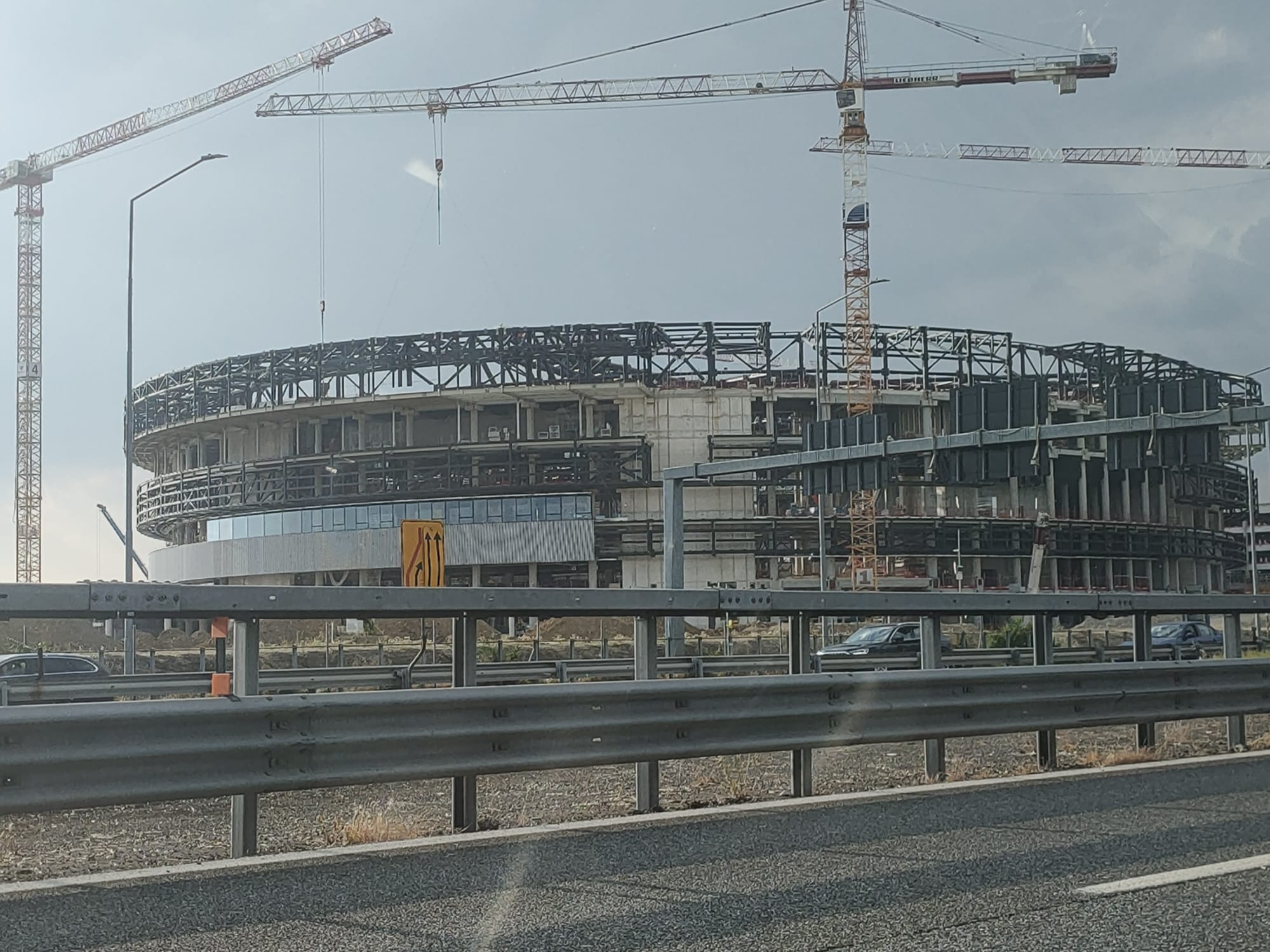 santa giulia palace in milan under construction