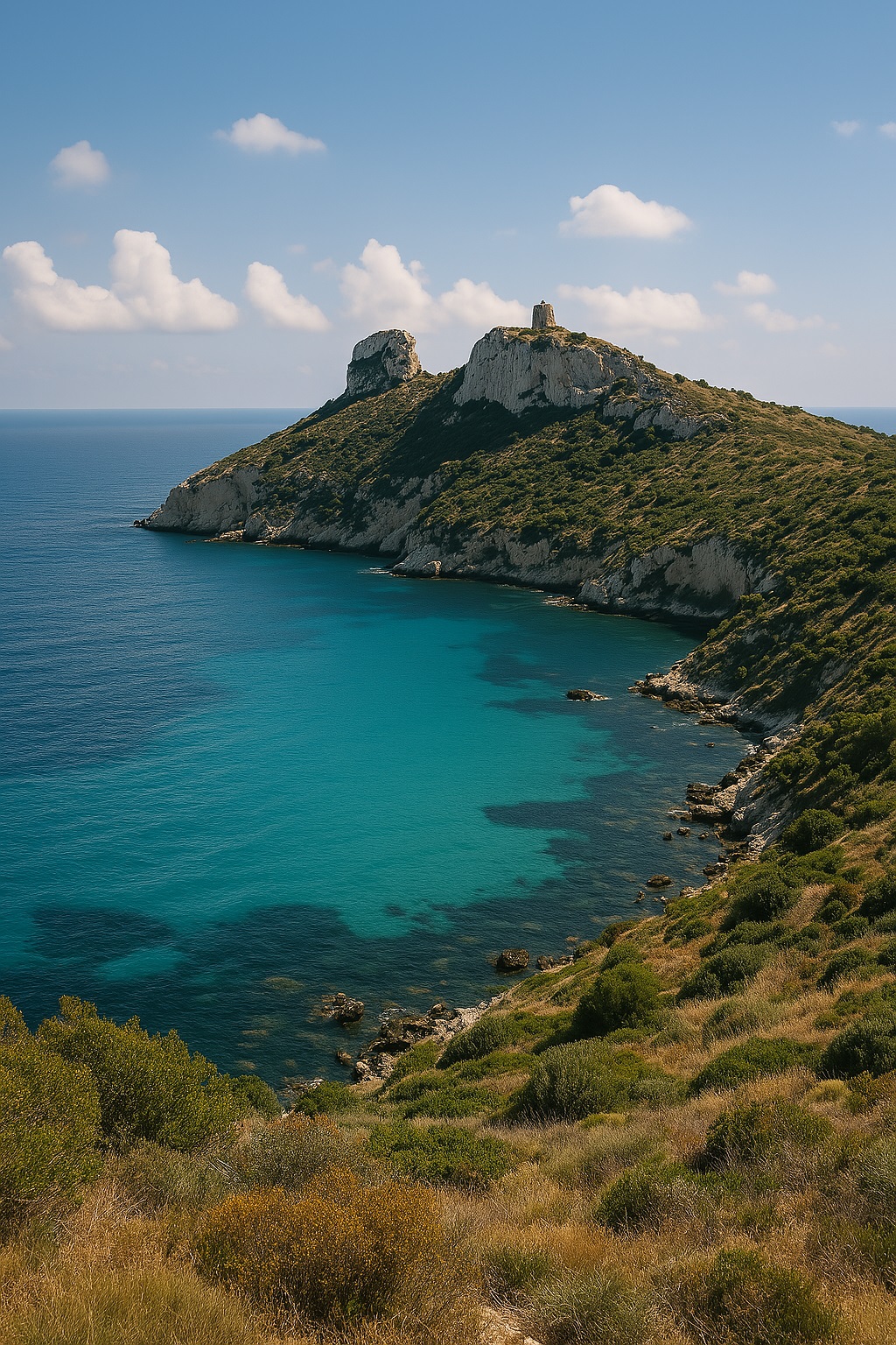 卡利亚里海岸线